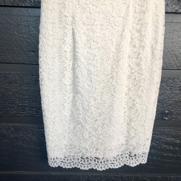 David’s Bridal Short Lace Wedding Dress - NWT - Picture 5 of 8